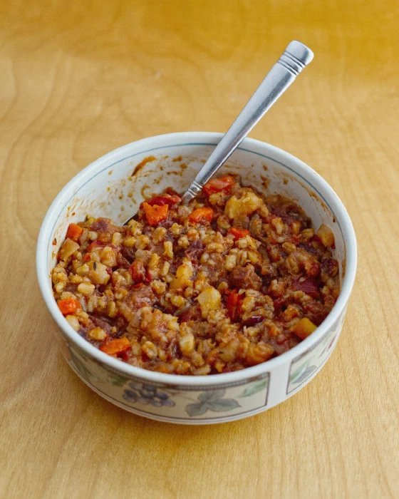 Ham, Barley & Cranberry Stew