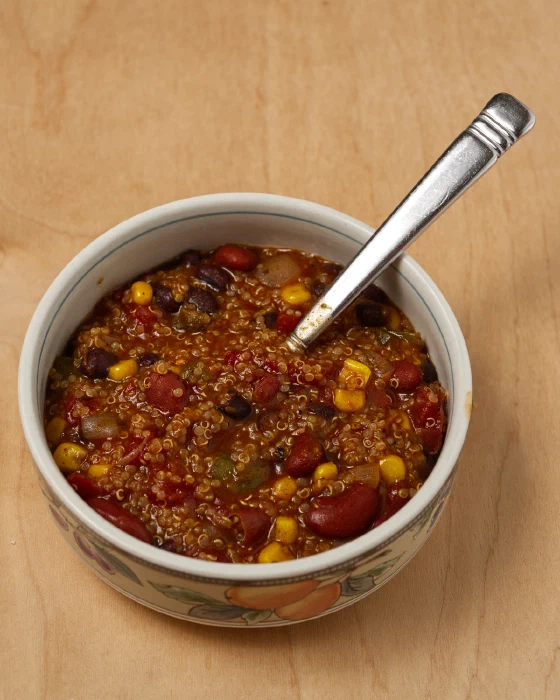 Quinoa and Black Bean Chili